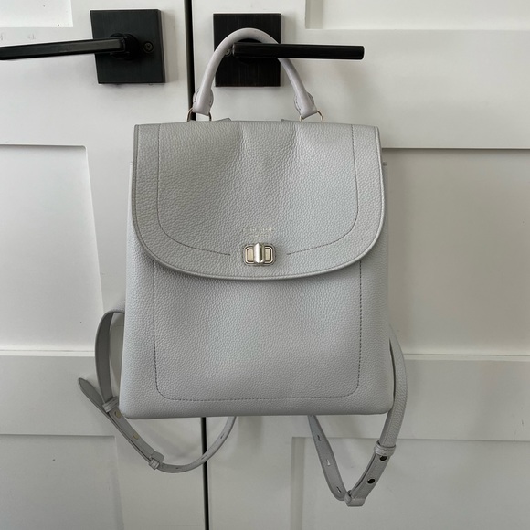 kate spade Bags Kate Spade Essential Medium Backpack Grey Excellent Condition Poshmark